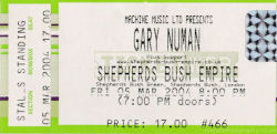 London Ticket 2004